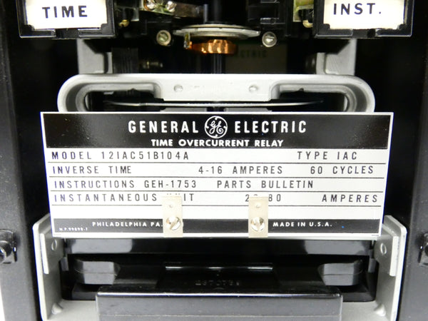 GENERAL ELECTRIC 12IAC51B104A 4-16A NSMP