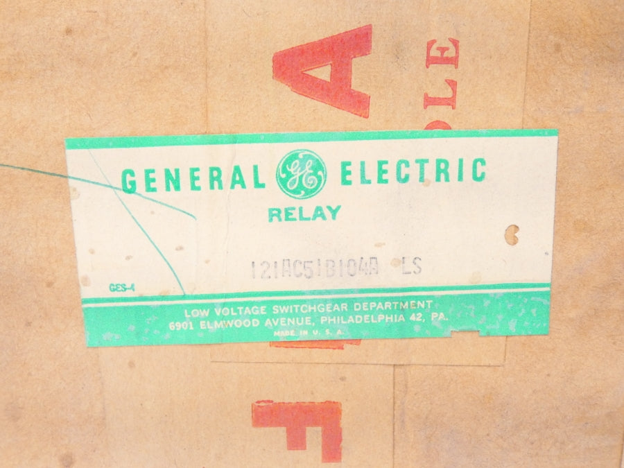 GENERAL ELECTRIC 12IAC51B104A 4-16A NSMP