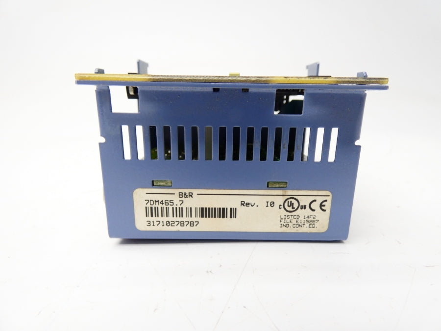 B&R AUTOMATION 7DM465.7 REV. I0 24VDC 0.5A NSNP