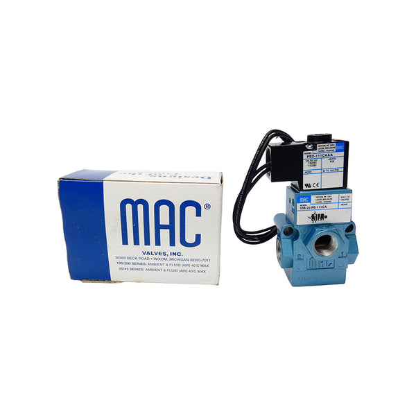 MAC 55B-22-PE-111CA 110/120VAC 30-150PSI NSMP