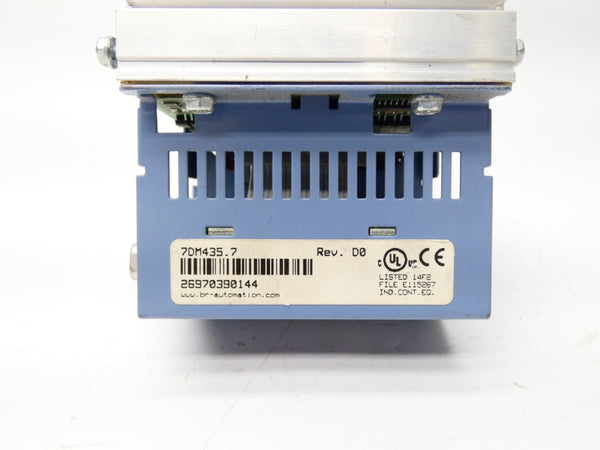 B&R AUTOMATION 7DM435.7 REV. D0 24VDC 0.5A UNMP