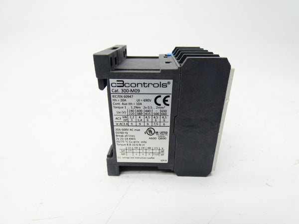 C3 CONTROLS 300-M09N30ZC01 SER. B 24VDC 9A NSMP