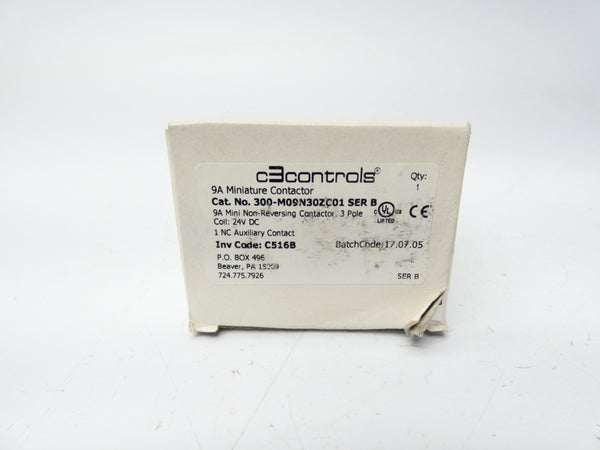 C3 CONTROLS 300-M09N30ZC01 SER. B 24VDC 9A NSMP