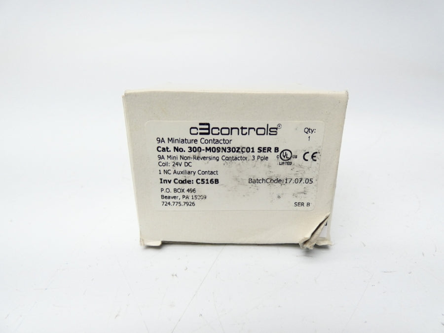 C3 CONTROLS 300-M09N30ZC01 SER. B 24VDC 9A NSMP