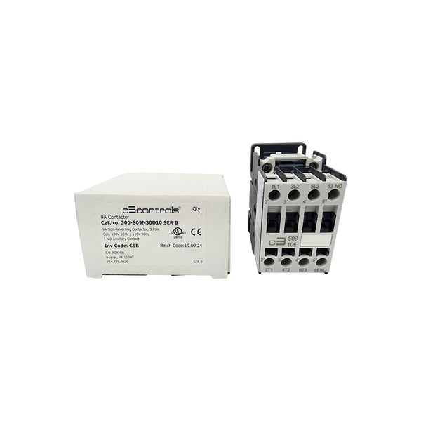 C3 CONTROLS 300-S09N30D10 SER. B 120/110V 9A NSMP