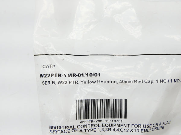 C3 CONTROLS W22PTR-YMR-01/10/01 SER. B NSMP