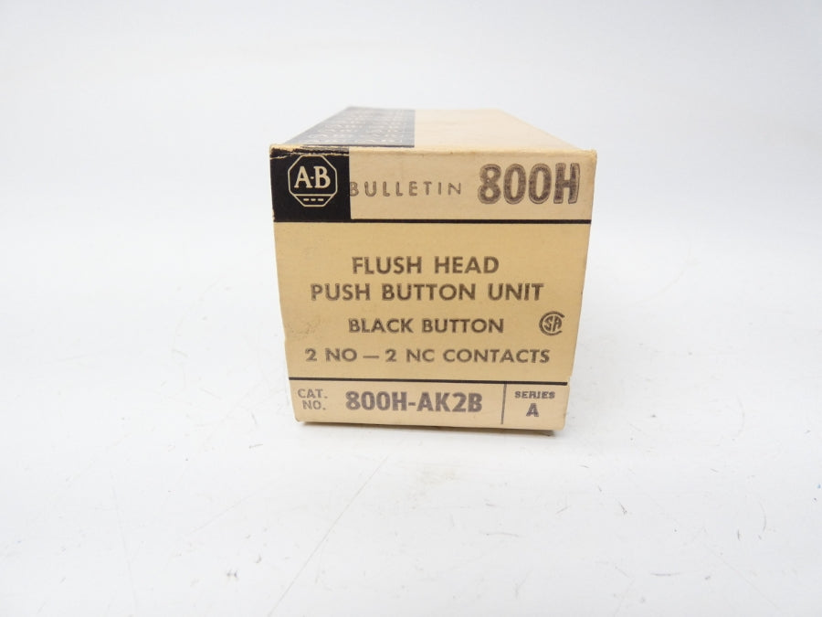 ALLEN BRADLEY 800H-AK2B SER. A (WH/BL) NSMP