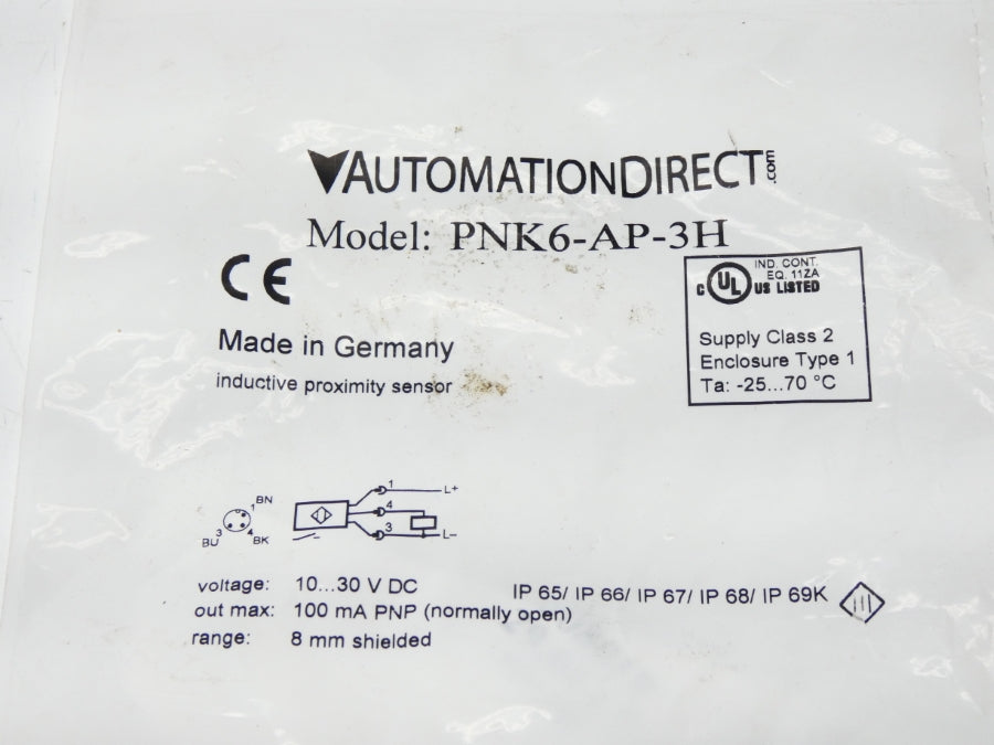 AUTOMATION DIRECT PNK6-AP-3H 10-30VDC NSMP