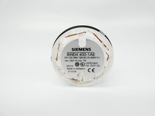 SIEMENS 8WD4400-1AE 230V (NO BULB) NSMP