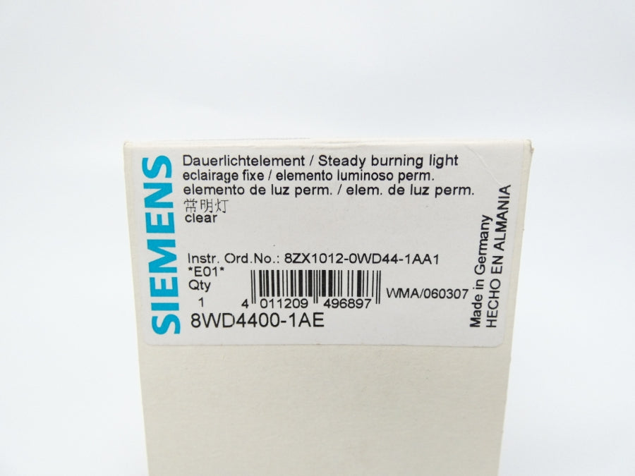 SIEMENS 8WD4400-1AE 230V (NO BULB) NSMP