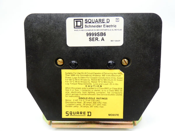 SQUARE D 9999SB6 SER. A NSMP