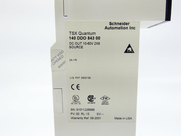 SCHNEIDER AUTOMATION 140DDO84300 10-60V NSMP