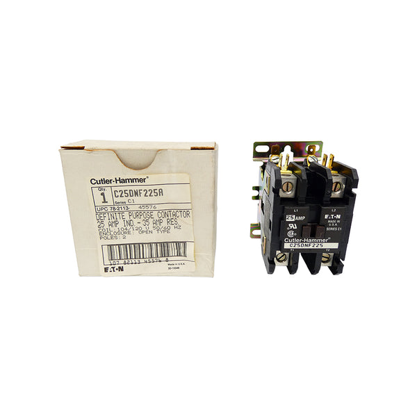 CUTLER HAMMER C25DNF225A SER. C1 104/120V NSMP