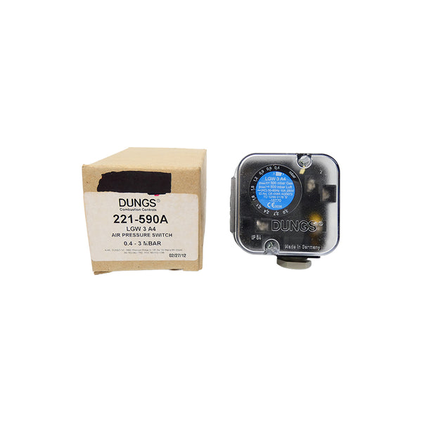 DUNGS 221-590A LGW3A4 250V 10A NSMP