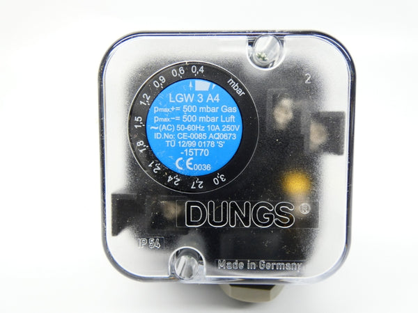 DUNGS 221-590A LGW3A4 250V 10A NSMP