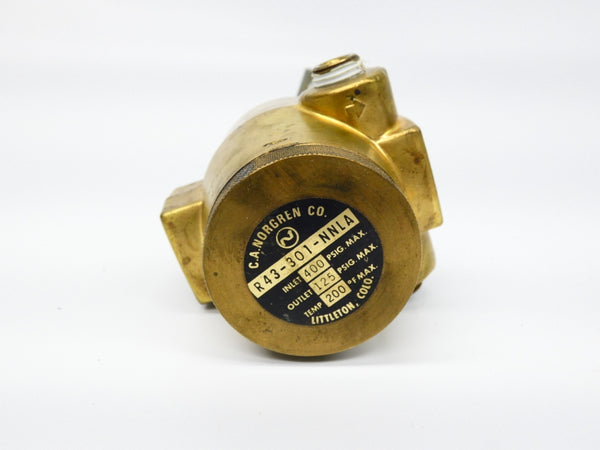 NORGREN R43-301-NNLA 400PSI 3/8" UNMP
