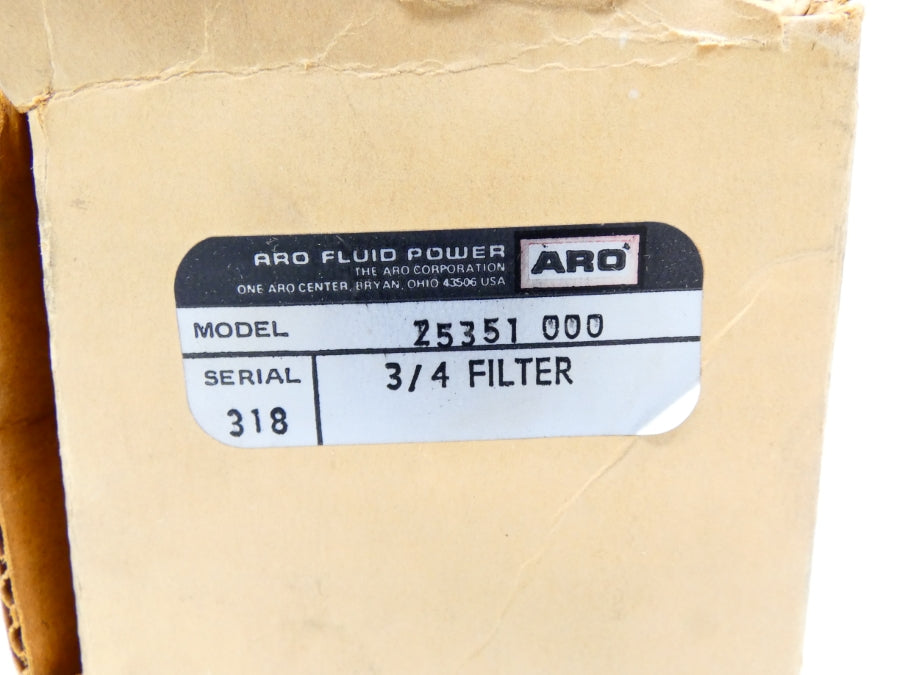 ARO 25351-000 200PSI 3/4" NSMP