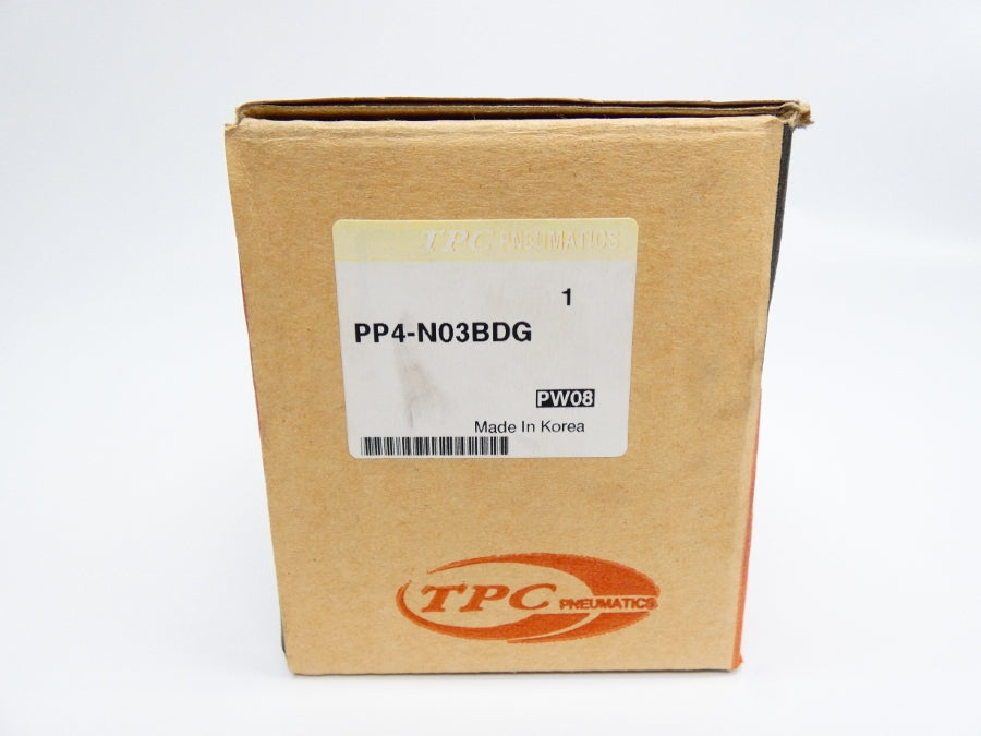 TPC PP4-N03BDG 3/8" 7-140PSI NSMP