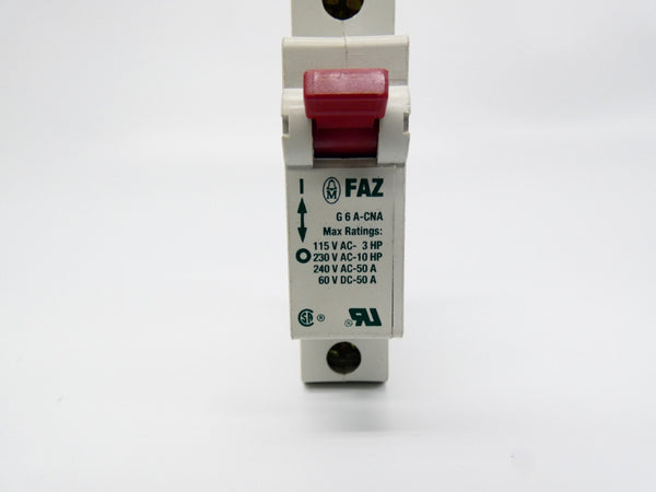KLOCKNER MOELLER FAZ-G6A-CNA 240VAC 50A UNMP