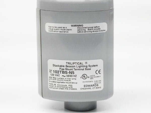 EDWARDS 102TBS-N5 120VAC 0.6A NSMP