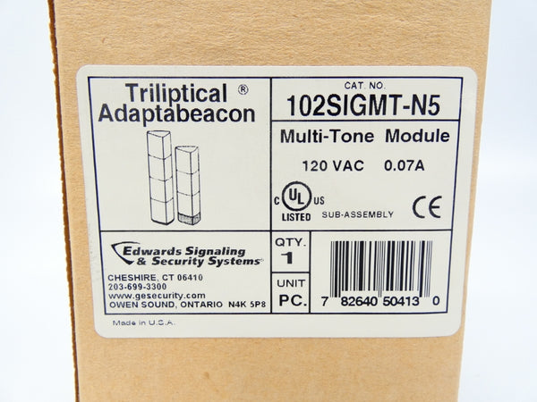 EDWARDS 102SIGMT-N5 120VAC 0.07A NSMP
