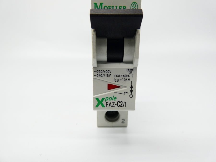 KLOCKNER MOELLER FAZ-C2/1 240/415V 2A UNMP