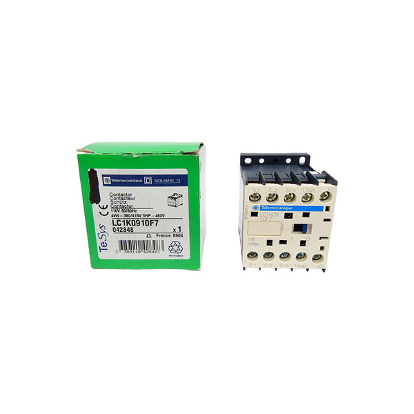TELEMECANIQUE LC1K0910F7 110V (GREEN) NSMP