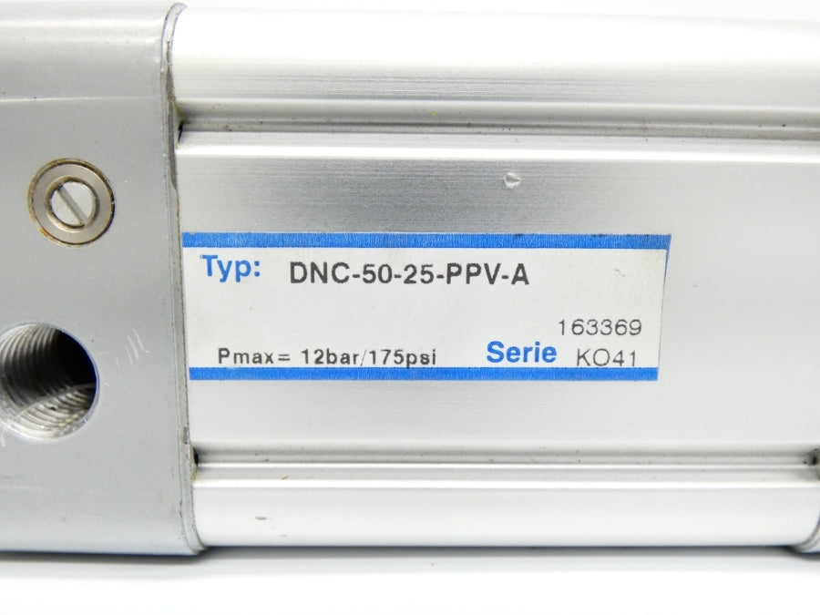 INDUSTRIAL SPARE PART DNC-50-25-PPV-A 175PSI NSNP