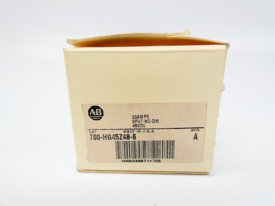 INDUSTRIAL SPARE PART 700-HG45Z48-6 SER. A 48VDC 20A (WH) NSMP