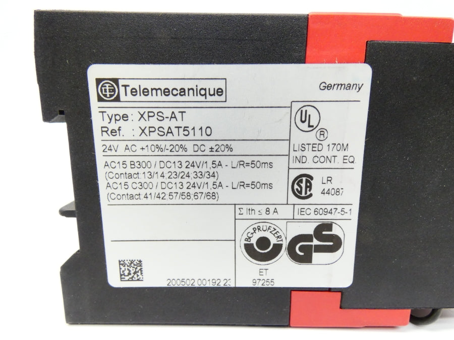 TELEMECANIQUE XPSAT5110 XPS-AT 24VAC 1.5A NSNP