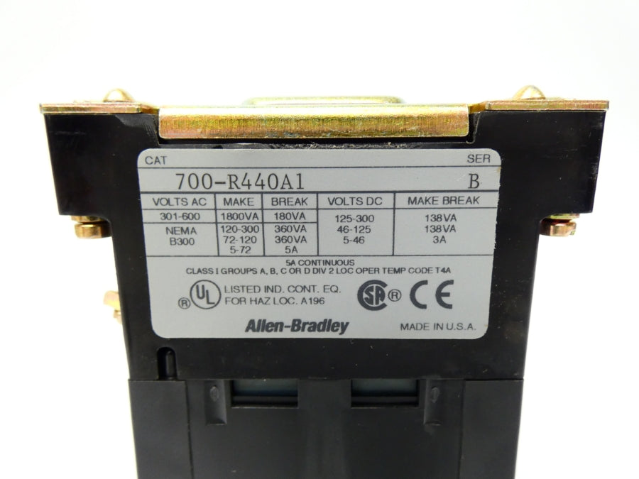 INDUSTRIAL SPARE PART 700-R440A1 SER. B 110/115-120V (GY/BL) NSMP