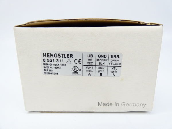 HENGSTLER 0551311 RI58-O/100AK.42KB 5VDC NSMP