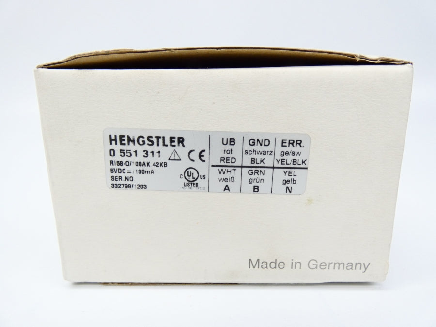 HENGSTLER 0551311 RI58-O/100AK.42KB 5VDC NSMP