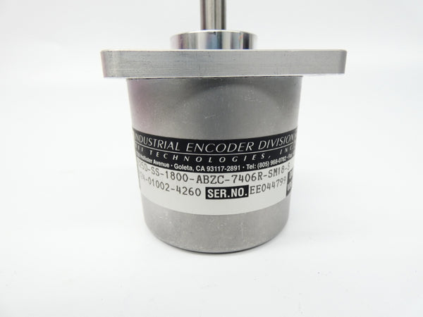 BEI H25D-SS-1800-ABZC-7406R-SM18-S 5/12-15VDC NSNP