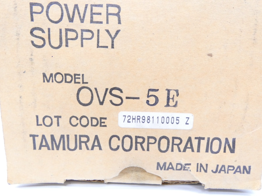 TAMURA OVS-5E 115/230V 1.1/0.55A NSMP
