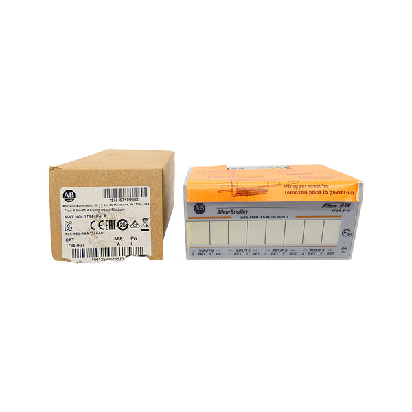 INDUSTRIAL SPARE PART 1794-IF4I SER. A F/W I 19.2-31.2VDC NSMP