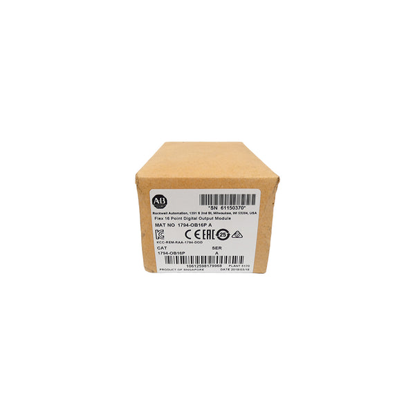 INDUSTRIAL SPARE PART 1794-OB16P SER. A DATE: 2018 NSFS