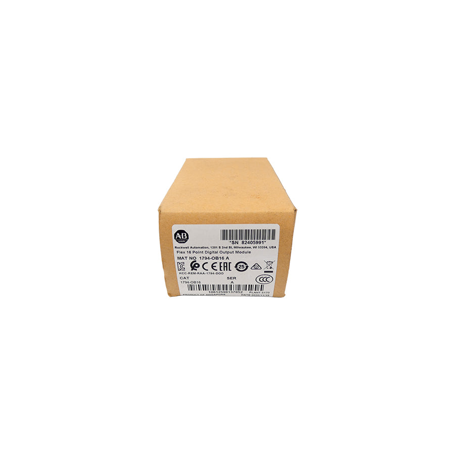 INDUSTRIAL SPARE PART 1794-OB16 SER. A DATE: 2020 NSFS