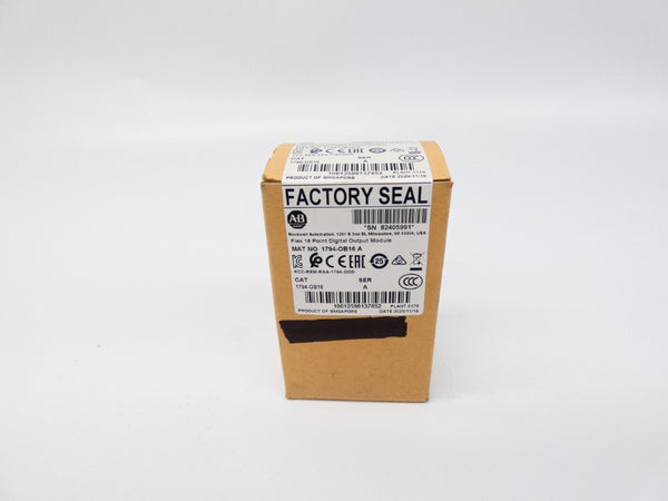 INDUSTRIAL SPARE PART 1794-OB16 SER. A DATE: 2020 NSFS