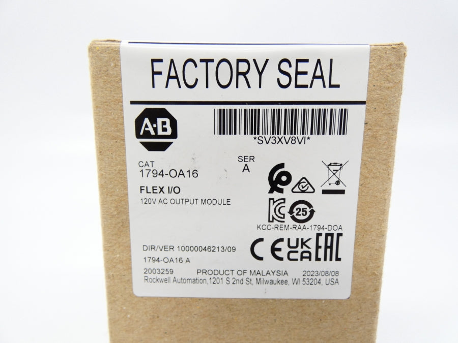 INDUSTRIAL SPARE PART 1794-OA16 SER. A DATE: 2023 NSFS