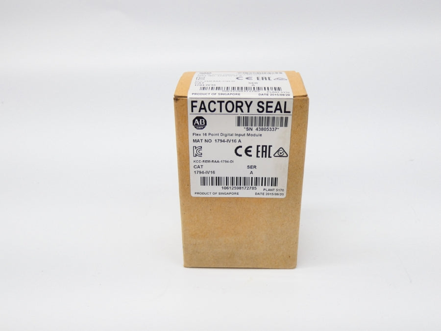 INDUSTRIAL SPARE PART 1794-IV16 SER. A DATE: 2015 NSFS