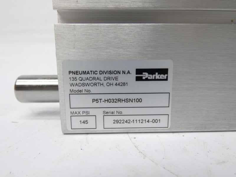 PARKER P5T-H032RHSN100 145PSI NSMP