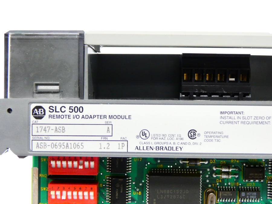 INDUSTRIAL SPARE PART 1747-ASB SER. A F/W 1.2 NSNP