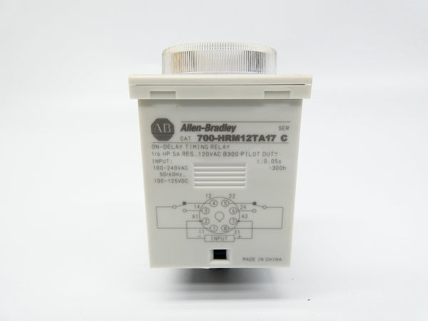 INDUSTRIAL SPARE PART 700-HRM12TA17 SER. C 100-240VAC 5A 0.05S-300H NSMP
