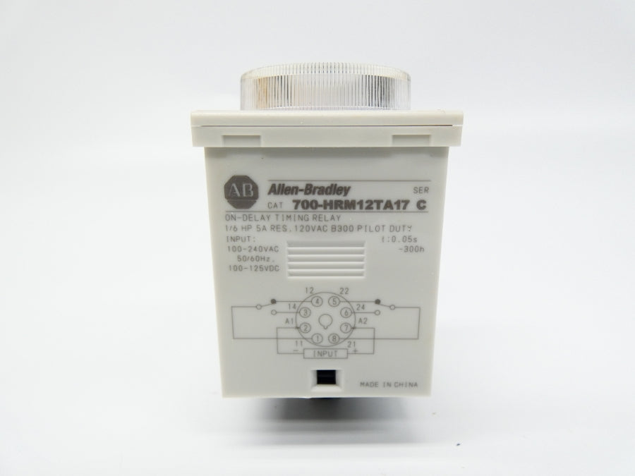 INDUSTRIAL SPARE PART 700-HRM12TA17 SER. C 100-240VAC 5A 0.05S-300H NSMP