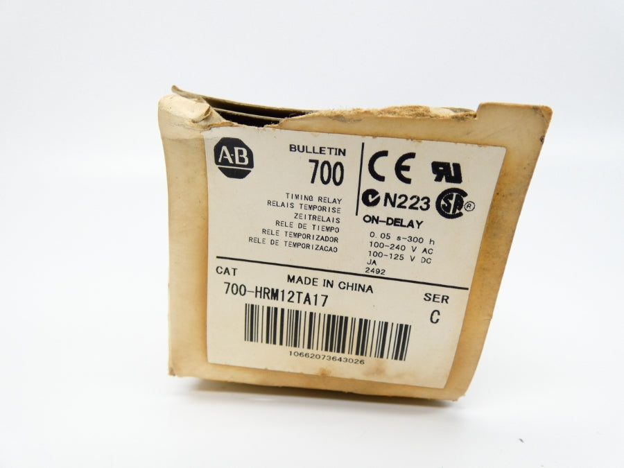 INDUSTRIAL SPARE PART 700-HRM12TA17 SER. C 100-240VAC 5A 0.05S-300H NSMP