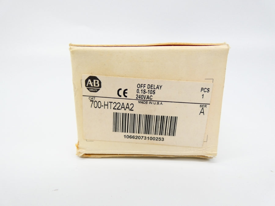 INDUSTRIAL SPARE PART 700-HT22AA2 SER. A 240VAC 10A 0.1-10S (WH) NSMP