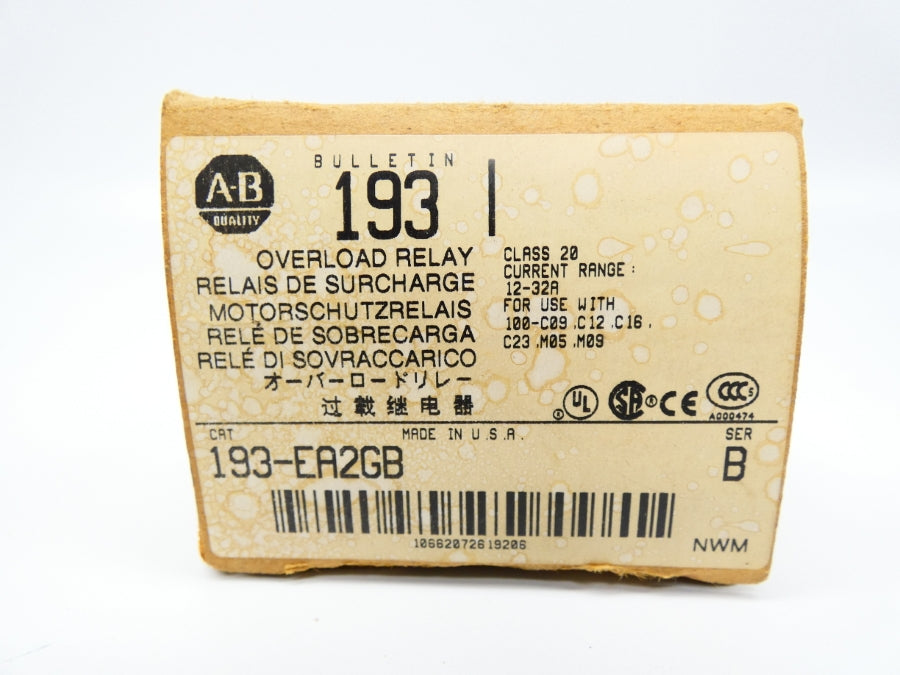 INDUSTRIAL SPARE PART 193-EA2GB SER. B 690V 12-32A (BR/WH) NSMP