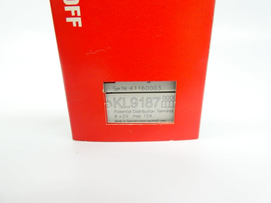 BECKHOFF KL9187 10A NSMP