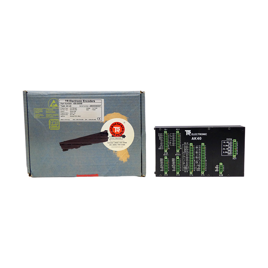 TR ELECTRONICS AK-40 456-00008 11-27V NSMP